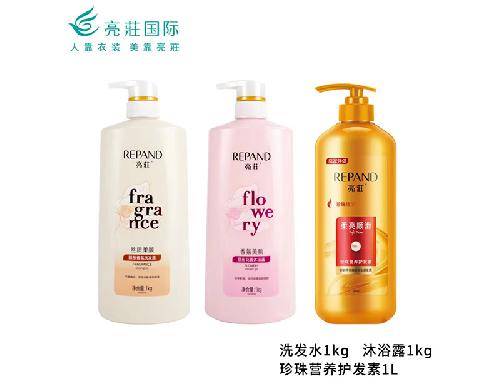 亮莊大瓶洗發(fā)水沐浴露護(hù)發(fā)素